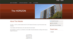 Desktop Screenshot of horizon.geniepad.com